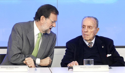 Imágenes de Manuel Fraga, que ha fallecido este domingo