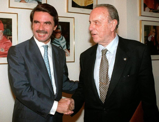 Imágenes de Manuel Fraga, que ha fallecido este domingo
