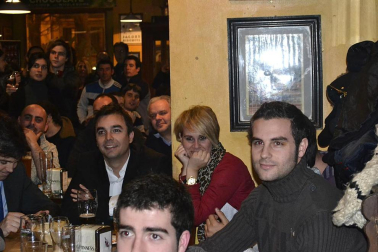 Los pamploneses disfrutan del partido de ida de cuartos de final de la Copa del Rey que enfrentó a Real Madrid y Barça