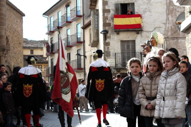 Sangüesa honra a San Sebastián