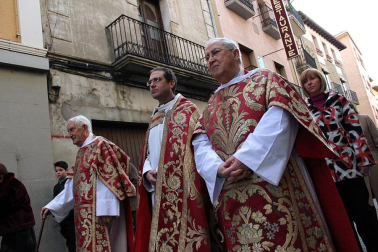 Sangüesa honra a San Sebastián