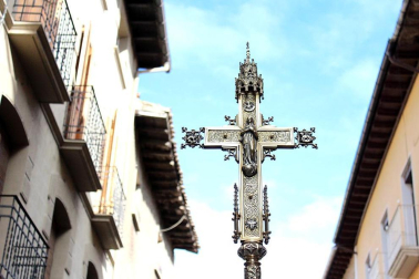 Sangüesa honra a San Sebastián