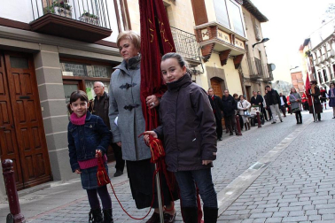 Sangüesa honra a San Sebastián