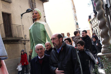 Sangüesa honra a San Sebastián