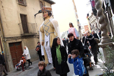 Sangüesa honra a San Sebastián