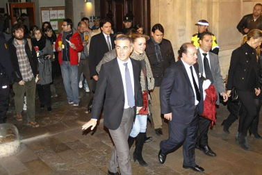 Imágenes del expresidente de la Generalitat Valenciana Francisco Camps, hallado no culpable junto a Ricardo Costa por supuestamente recibir regalos como parte de la alegada trama de corrupción Gürtel.