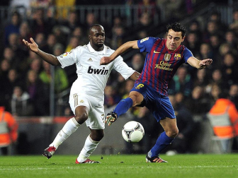 Imágenes del partido de vuelta en los cuatro de final de la Copa del Rey, disputado entre el Barcelona y el Real Madrid en el Camp Nou.