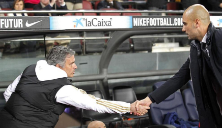 Imágenes del partido de vuelta en los cuatro de final de la Copa del Rey, disputado entre el Barcelona y el Real Madrid en el Camp Nou.