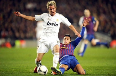 Imágenes del partido de vuelta en los cuatro de final de la Copa del Rey, disputado entre el Barcelona y el Real Madrid en el Camp Nou.
