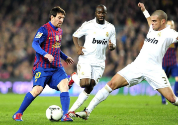 Imágenes del partido de vuelta en los cuatro de final de la Copa del Rey, disputado entre el Barcelona y el Real Madrid en el Camp Nou.