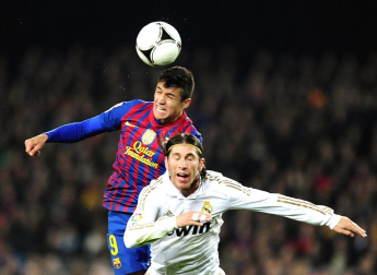 Imágenes del partido de vuelta en los cuatro de final de la Copa del Rey, disputado entre el Barcelona y el Real Madrid en el Camp Nou.