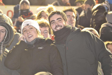 Los aficionados de Osasuna han disfrutado este sábado de la vicoria de su equipo ante el Barcelona