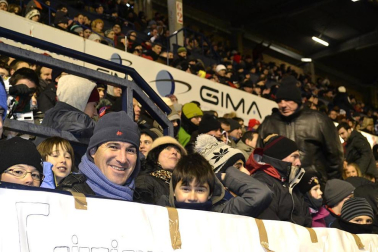 Los aficionados de Osasuna han disfrutado este sábado de la vicoria de su equipo ante el Barcelona