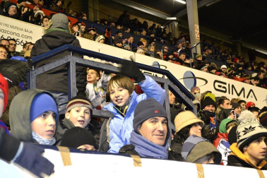 Los aficionados de Osasuna han disfrutado este sábado de la vicoria de su equipo ante el Barcelona