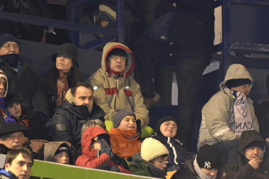 Los aficionados de Osasuna han disfrutado este sábado de la vicoria de su equipo ante el Barcelona