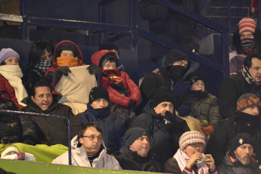 Los aficionados de Osasuna han disfrutado este sábado de la vicoria de su equipo ante el Barcelona