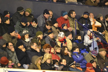 Los aficionados de Osasuna han disfrutado este sábado de la vicoria de su equipo ante el Barcelona