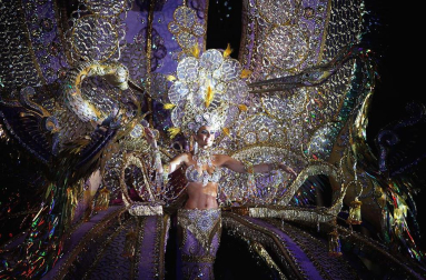 Varias imágenes del Carnaval de Santa Cruz de Tenerife 2012