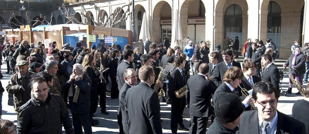 Ferias de Tafalla celebradas el fin de semana del 11 de febrero