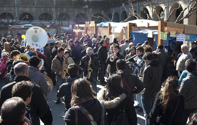 Ferias de Tafalla celebradas el fin de semana del 11 de febrero