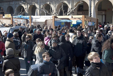 Ferias de Tafalla celebradas el fin de semana del 11 de febrero
