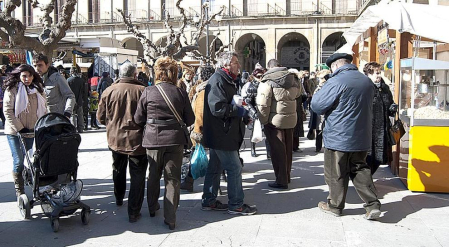 Ferias de Tafalla celebradas el fin de semana del 11 de febrero