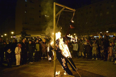 La localidad ha celebrado sus carnavales que han finalizado con la quema de Jacobo de Licras en la Plaza Consistorial de la localidad.