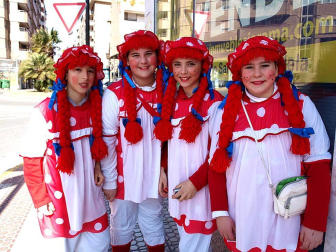 Imágenes del Gran desfile de Carnaval en Tudela