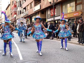 Imágenes del Gran desfile de Carnaval en Tudela
