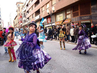 Imágenes del Gran desfile de Carnaval en Tudela