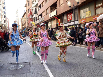 Imágenes del Gran desfile de Carnaval en Tudela