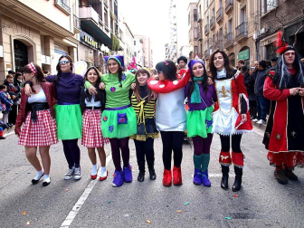 Imágenes del Gran desfile de Carnaval en Tudela