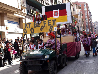 Imágenes del Gran desfile de Carnaval en Tudela