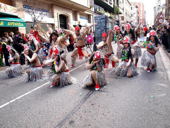 Imágenes del Gran desfile de Carnaval en Tudela