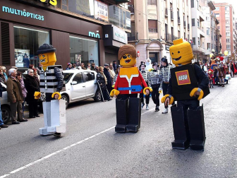 Imágenes del Gran desfile de Carnaval en Tudela