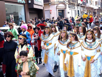 Imágenes del Gran desfile de Carnaval en Tudela
