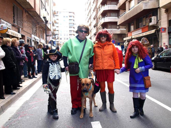 Imágenes del Gran desfile de Carnaval en Tudela