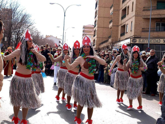 Imágenes del Gran desfile de Carnaval en Tudela