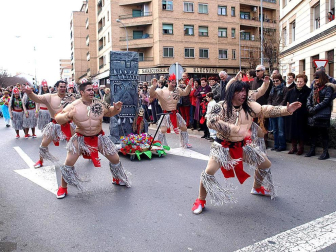 Imágenes del Gran desfile de Carnaval en Tudela