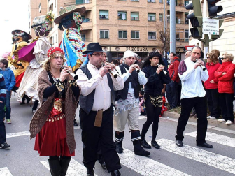 Imágenes del Gran desfile de Carnaval en Tudela