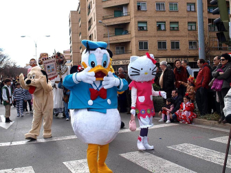 Imágenes del Gran desfile de Carnaval en Tudela