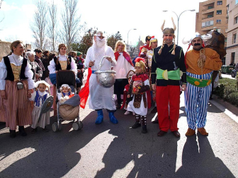 Imágenes del Gran desfile de Carnaval en Tudela