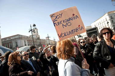 Movilizaciones convocadas por UGT y CCOO en las principales ciudades españolas como protesta y rechazo a la reforma laboral aprobada por el Gobierno de Rajoy.