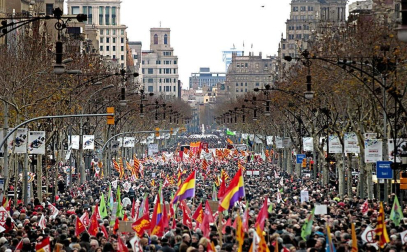 Movilizaciones convocadas por UGT y CCOO en las principales ciudades españolas como protesta y rechazo a la reforma laboral aprobada por el Gobierno de Rajoy.