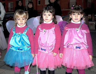 Ambiente y disfraces en los Carnavales de San Adrián 2012.