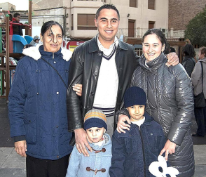 Ambiente y disfraces en los Carnavales de San Adrián 2012.