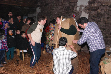 Los más pequeños de la localidad celebraron uno de los días más importantes