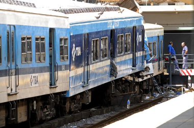 Imágenes tomadas tras al accidente ferroviario de Buenos Aires de este miércoles 22 de febrero