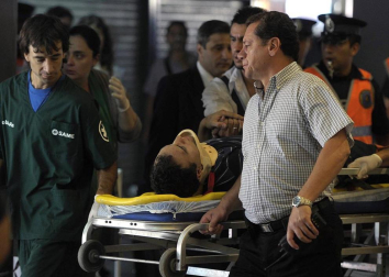 Imágenes tomadas tras al accidente ferroviario de Buenos Aires de este miércoles 22 de febrero