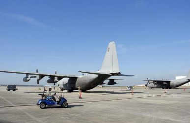 El cargamento del pecio 'Nuestra Señora de las Mercedes' ya vuela rumbo a España, después de que los dos aviones Hércules del Ejército del Aire que lo transportan hayan despegado desde Florida a las 18:15 de este viernes, hora local española, según han confirmado a Europa Press fuentes militares. E.PRESS